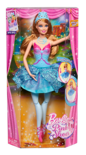 Barbie Zapatillas Rosadas- Giselle De La Pelicula