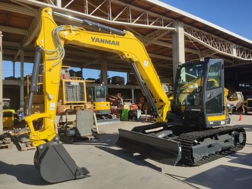 Excavadora Japonesa 10.000 Kg De Cola Corta Yanmar Motorman