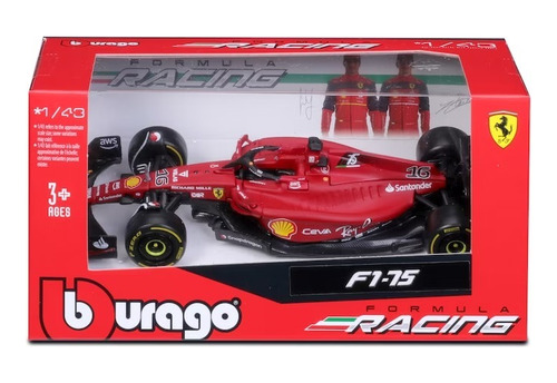 Ferrari 2022 F1-75 No.16 - Charles Leclerc  1:43 Bburago 
