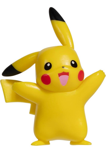 Figura De Batalla Pikachu Clip N Go Con Accesorios