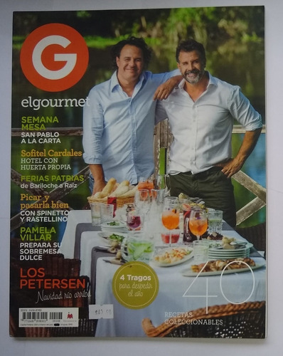 Revista El Gourmet Nº 108 - Los Petersen Navidad - 2014 