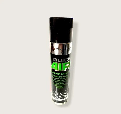 Imagen 2 de 5 de Soplador Multiuso Aire Comprimido Aerosol Chemitec 400ml