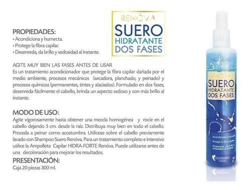 Nekane® Tratamiento Suero Bifase Hidratante Dos Fases Renova