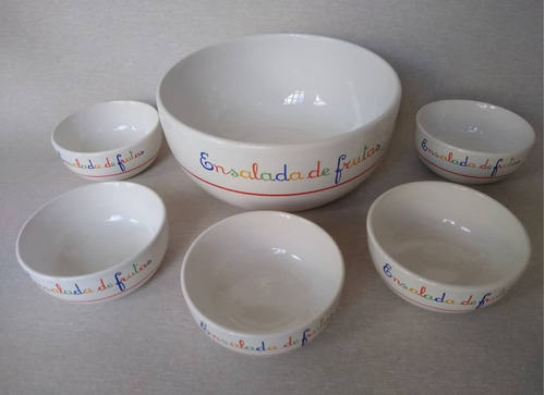 Dulceras O Bowls Para Ensalada De Frutas Postres, Usadas