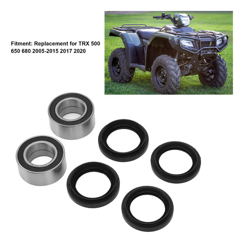 Rodamientos De Rueda Delantera Para Trx 500 650 680 2005-201