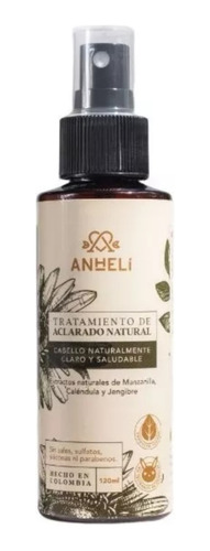 Tratamiento Aclarado Natural Anheli Ori - mL a $458