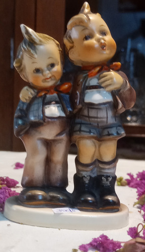 Antigua Figura Adorno De Porcelana Alemana Impecable N350 (Usado)
