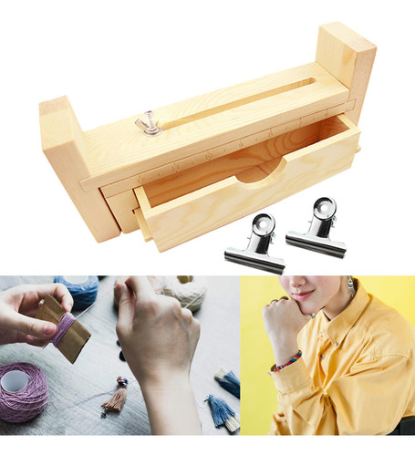 Pulsera De Tejido De Pulsera Jig Diy Pulsera De Herramienta