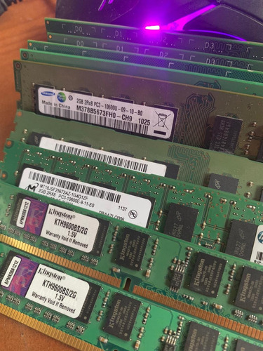 Memoria Ram Ddr3 1333 Mhz 2gb Varias Marcas Pc3-10600 Pc