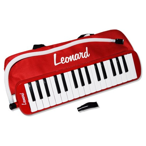 Melodica Piano Leonard 32 Notas Con Estuche Y Accesorios