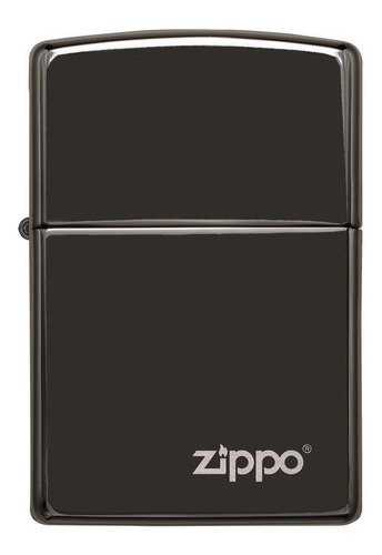 Encendedor Zippo Lasered Engraved Negro