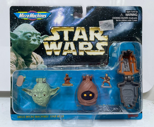 68020 Micromachines Star Wars 1996 Yoda Jawa 