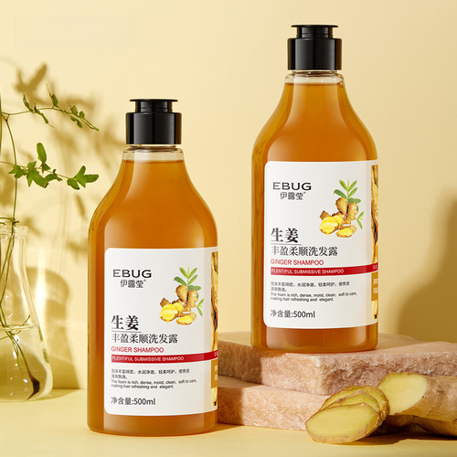 Shampoo De Gengibre 500ml (novo) - Shampoo Elixir Ginger 500