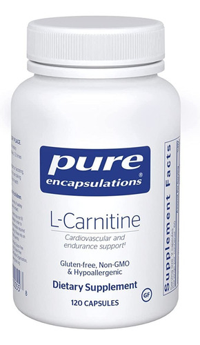 Encapsulaciones Puras L-carnitina | Suplemento Hipoalergéni