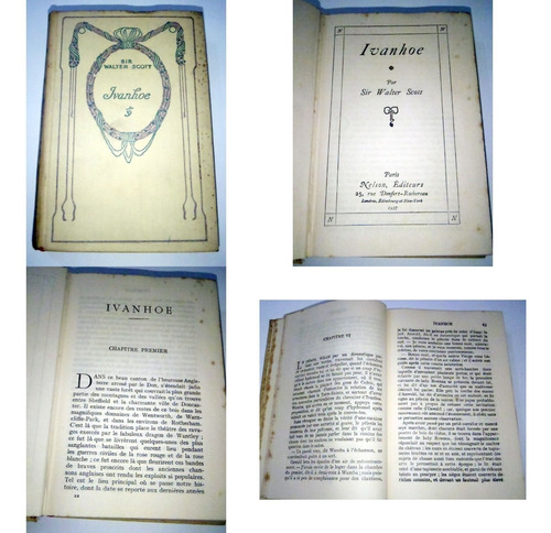 1937 Ivanhoe Walter Scott En Frances Ed Nelson En La Plata