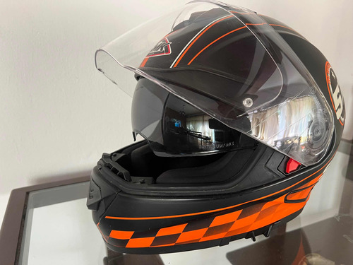 Casco Smk Twister Blade Doble Visor Ktm