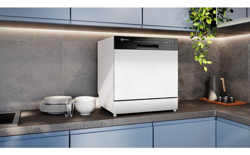 Lava-louça Electrolux 8 Serviços Branca Lava E Seca 50' Lb08 127V
