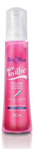 Finalizador Shine Blue #eu Brilho Mousse Longlasting 160ml