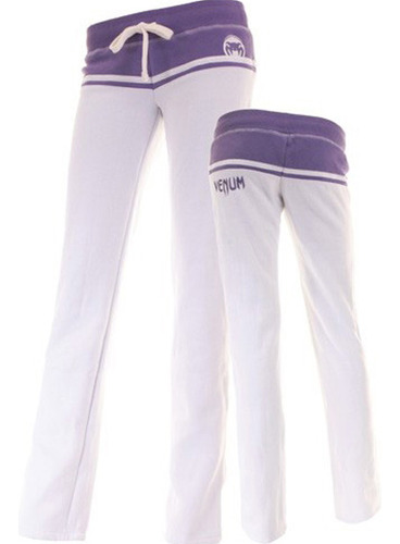Pantalon Venum Ipanema Mujer Blanco/violeta-talle L