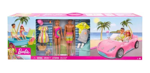 Carro de barbie con alberca sale