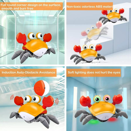Wd Juguetes For Bebés Con Forma De Cangrejo Y Función De