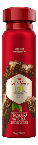 Desodorante Spray Old Spice Corporal Leña Menta 96g