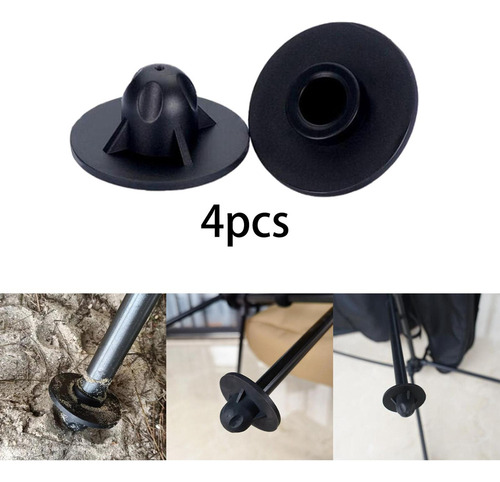 4 X 4 Uds. Fundas Para Patas De Diámetro Del Tubo 13 Mm