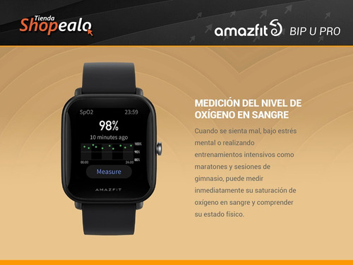 Imagen 7 de 10 de Smartwatch Amazfit Basic Bip U Pro 1.43 Gps Spo2 + Cuotas