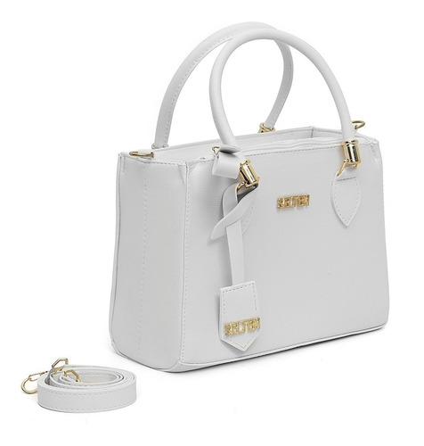 Imagem 3 de 10 de Bolsa De Lado Feminina + Bolsa Tote Alça Tiracolo + Carteira