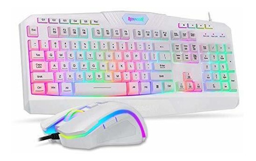 Teclado Y Ratón Para Juegos Con Cable, Retroiluminado Rgb 