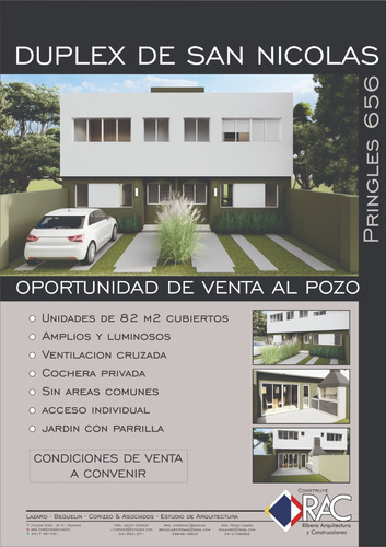 Duplex En San Nicolas Al Pozo!