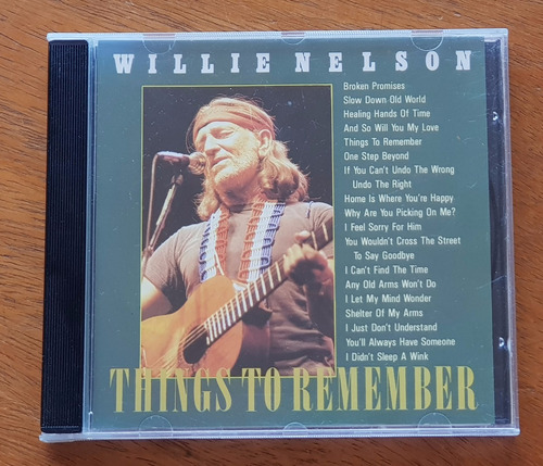 Cd Willie Nelson - Things To Remember