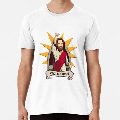 Remera Domingo De Pascua Jesús Superhéroe Bautismo Resurrecc