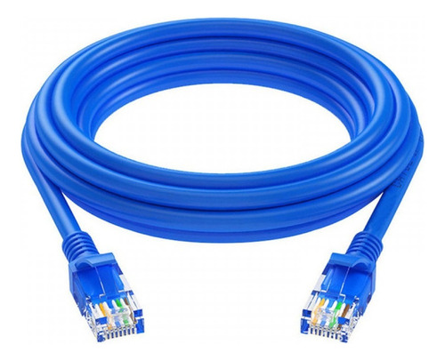 Kit 10 Cabos De Rede Cat5e 2m