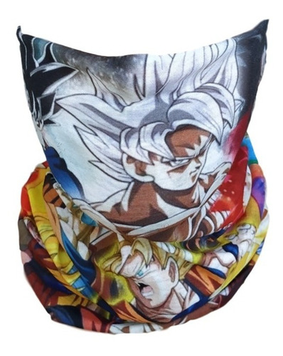 Bandana Dragon Ball Goku Tubular Mascara Para El Frio