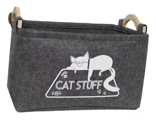 Caja De Almacenamiento De Juguetes Para Mascotas, Cesta De