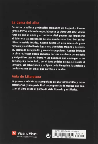 La Dama Del Alba - Aula De Literatura - Alejandro Casona, De
