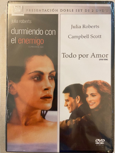 Dvd Durmiendo Con El Enemigo + Todo Por Amor / 2 Films