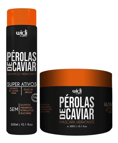 Kit Widi Care Pérolas Hidratante Shampoo + Mascara Capilar