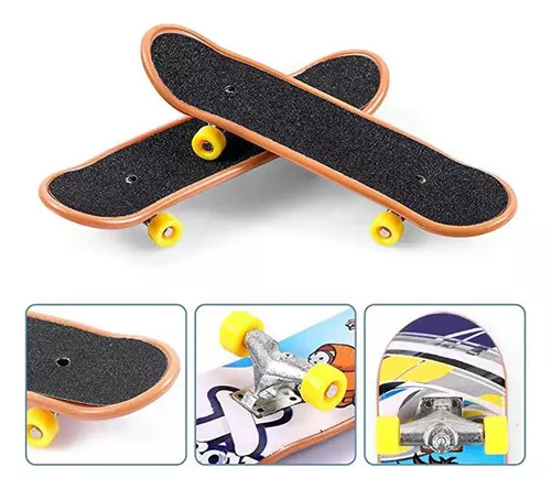 Fingerboard Skate De Dedo Profissional Com Rolamento P/ Crianças - Monac  Store - Skate de Dedo - Magazine Luiza