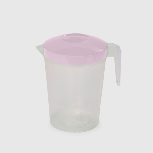 Jarra Plastica Con Tapa 2 Lts Grande Agua Jugo - 01enlinea