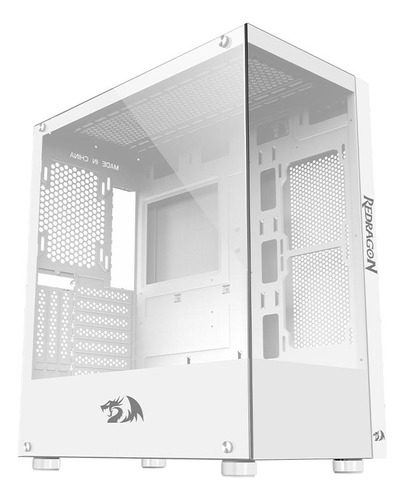 Gabinete Redragon Reflect Branco Modelo Ca-601w