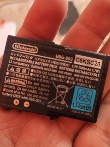 Batería Original Nintendo Lite Ds Dsl Ndsl Usg-003 1000mah 