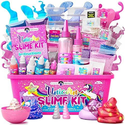 Kit Para Hacer Unicorn Slime Para Niñas De 10 A 12 Años 