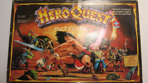 Jogo De Tabuleiro Hero Quest Estrela Novo Lacrado Único Rpg