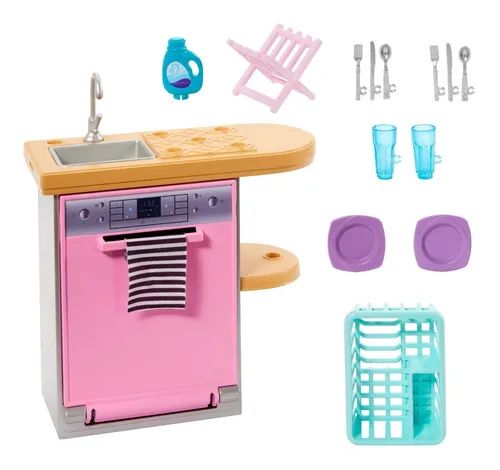 Barbie Accesorios Para Muñeca Muebles Cocina