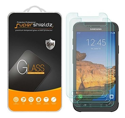 [paquete De 3] Supershieldz Para Samsung  Galaxy S7 Active