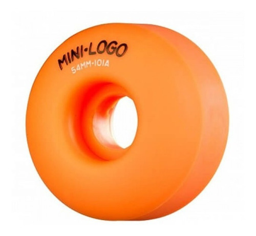 Roda Mini Logo 54mm 101a C-cut Laranja  Importada Original