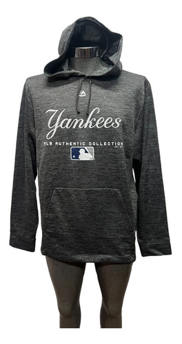 Sudadera Original Majestic Mlb Beisbol Yankees De Nueva York