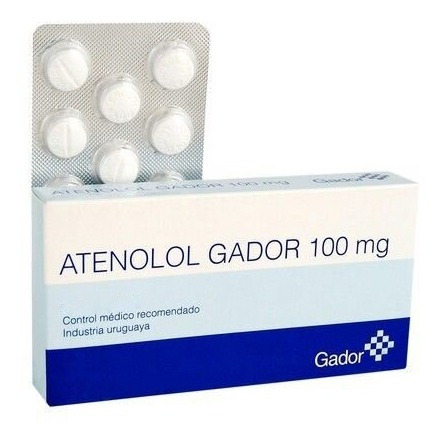 Atenolol® Gador 100mg X 60 Comprimidos